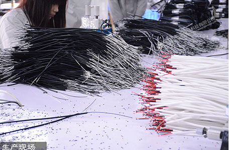 线束加工出产现场